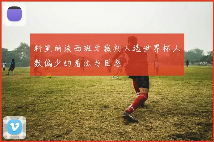 科里纳谈西班牙裁判入选世界杯人数偏少的看法与困惑